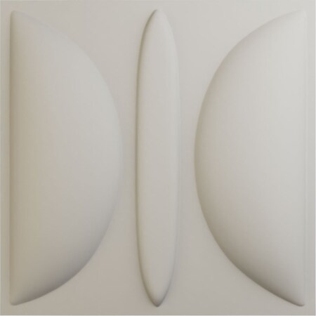 Ekena Millwork 19 5/8in. W x 19 5/8in. H Saturn EnduraWall Decorative 3D Wall Panel Covers 2.67 Sq. Ft. WP20X20SAGBW